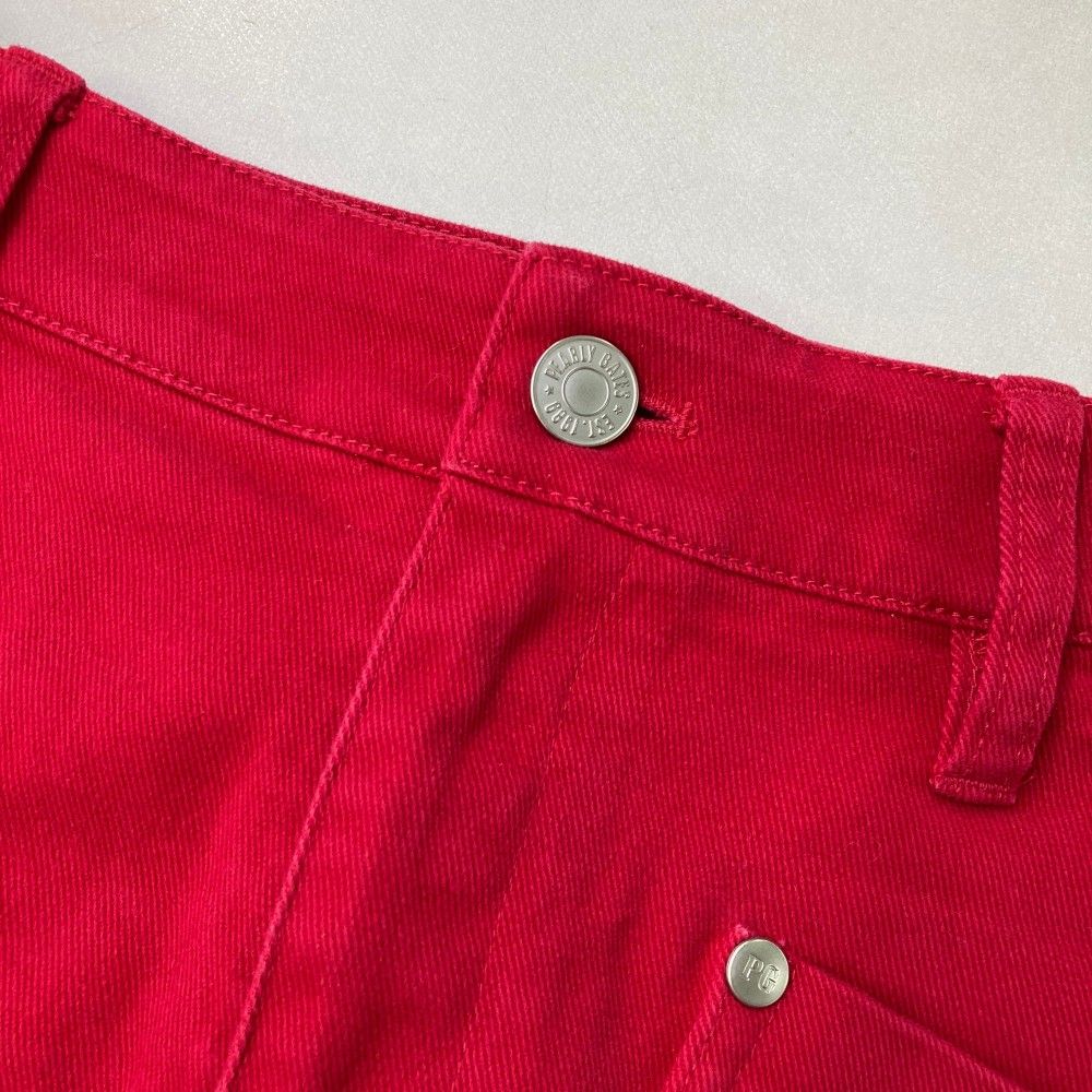 パーリーゲイツPレディース ゴルフスカート レッドサイズ00 サイズ：00 PEARLY GATES パーリーゲイツ スカート レッド系