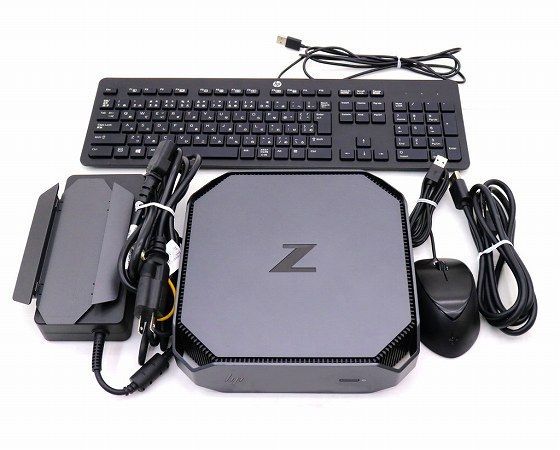 hp Z2 Mini G5 Workstation Xeon W-1250P 4.1GHz 32GB 512GB(Z Turbo Drive G2) Quadro T1000 Windows10 Pro 64bit 中古
