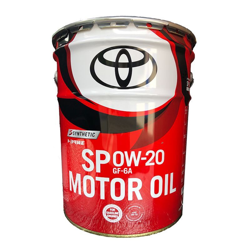 TOYOTAトヨタ純正エンジンオイル0W-20 20L 08880-13203 - メルカリ