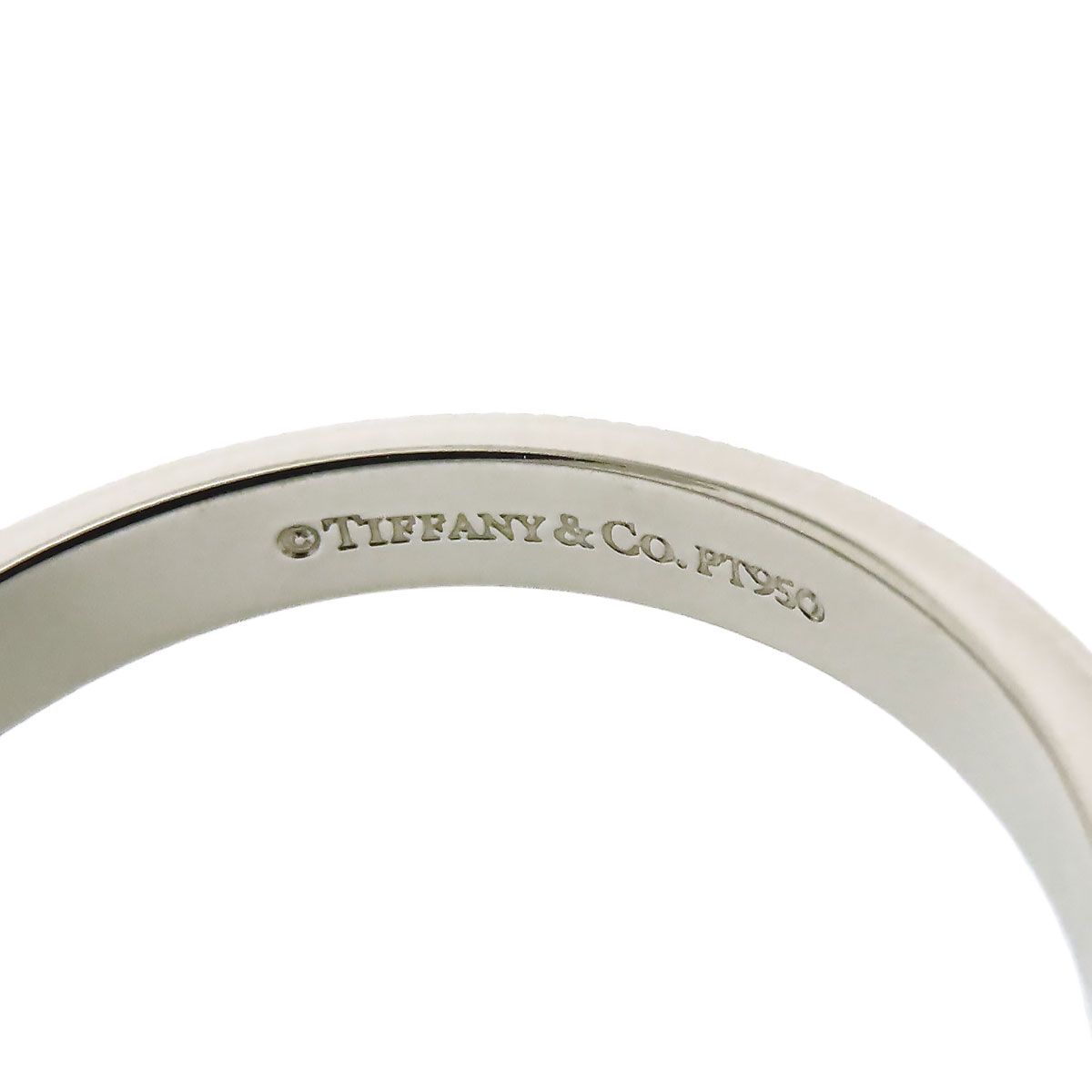 美品 TIFFANY ティファニー PT950 ミルグレイン リング 13号 ティファニーミルグレイン 13号 - リング最 安値 で
