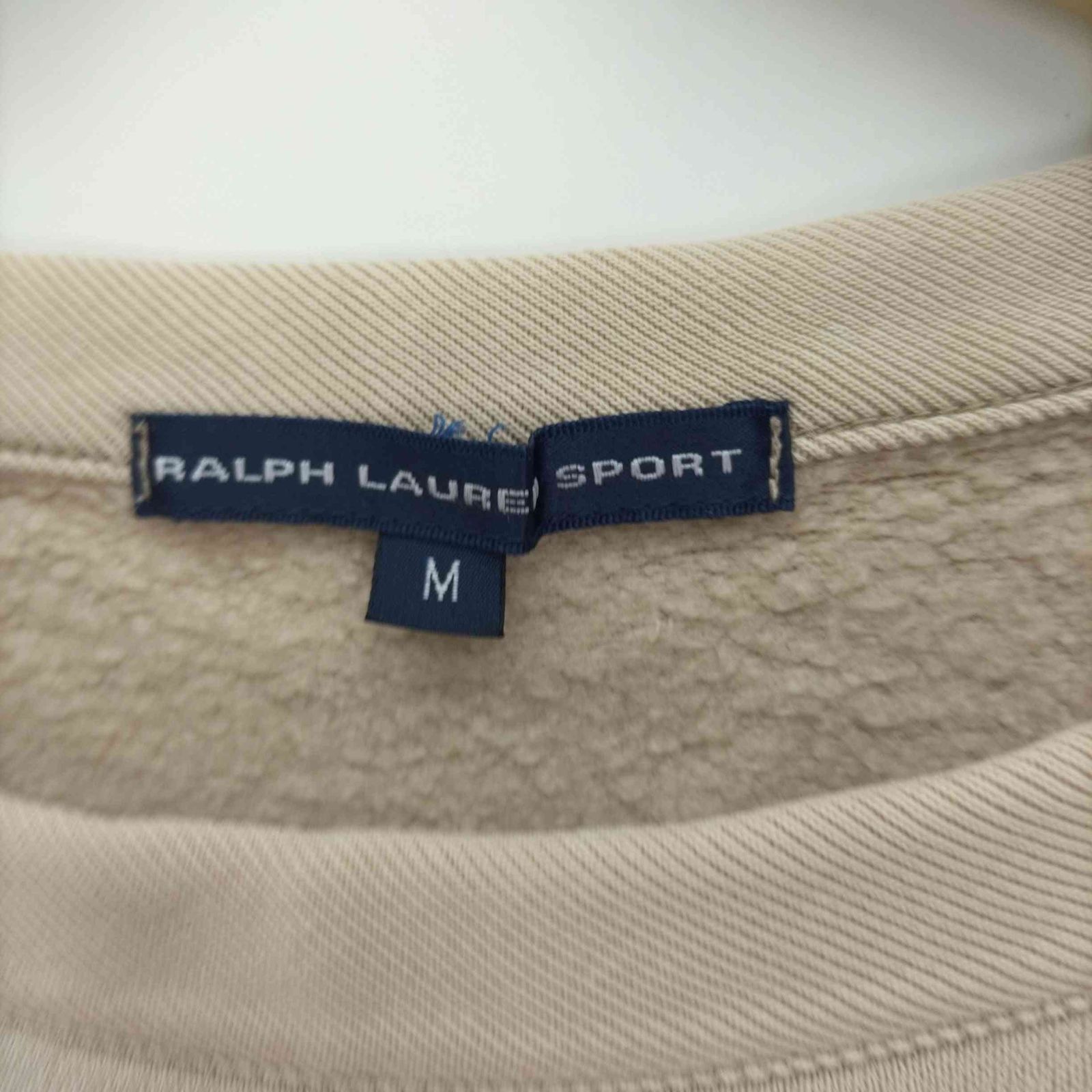 ラルフローレンスポーツ RALPH LAUREN SPORT ポニー刺繍 裏起毛 クルーネック スウェット レディース import：M 