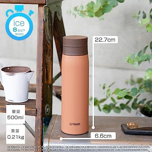 グリーン_500ml 【WEB】タイガー 水筒 500ml 氷止め付き スクリュー マグボトル ステンレスボトル 真空断熱ボトル 保温保冷 在宅  タンブラー利用可 フレッシュグリーン MCY-K050GF - メルカリ