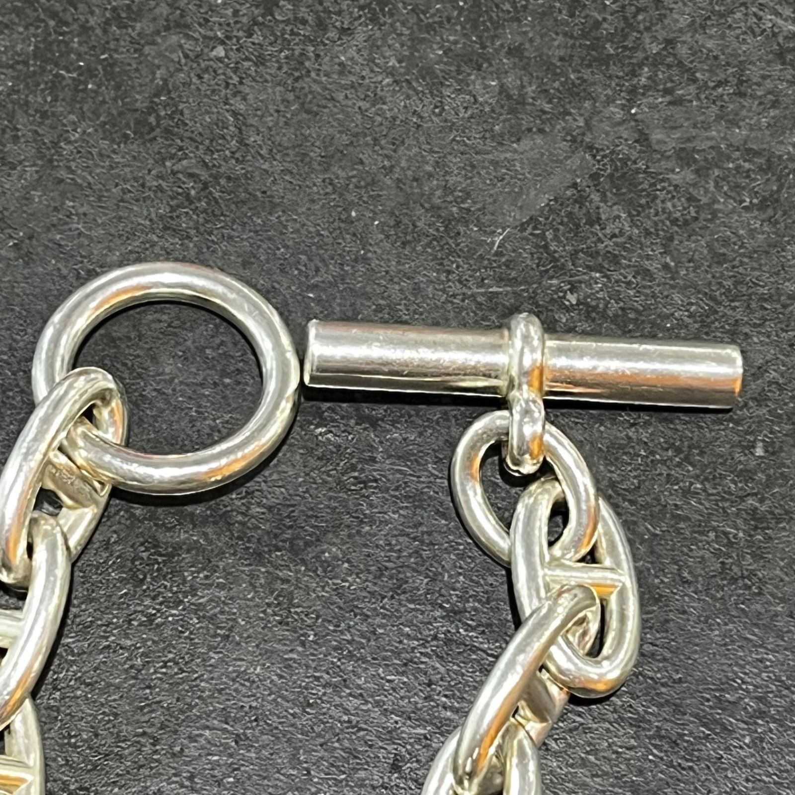Hermes シェーヌダンクル　ブレスレット　GM 12コマ シェーヌ・ダンクル ブレスレット GM 12コマ[H101672B 012