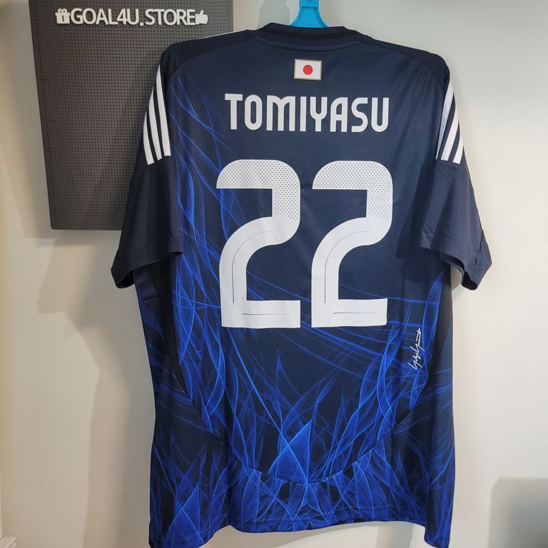 サッカー日本代表ユニホーム冨安タグ付き Kemari87 KISHISPO / アディダス サッカー日本代表 2024 ホーム