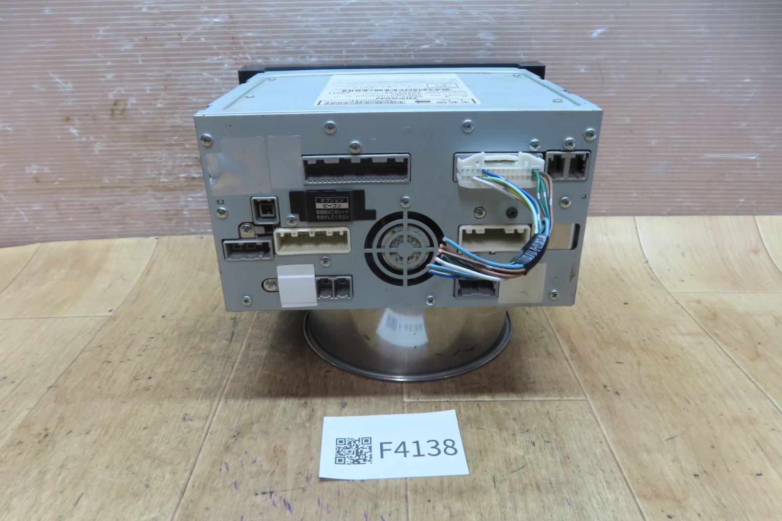 タッチパネル正常 地図2018年 付 F4138 日産純正 HC309D-W HDDナビ CD DVD再生OK 本体のみ BRIGHTFACE_UK