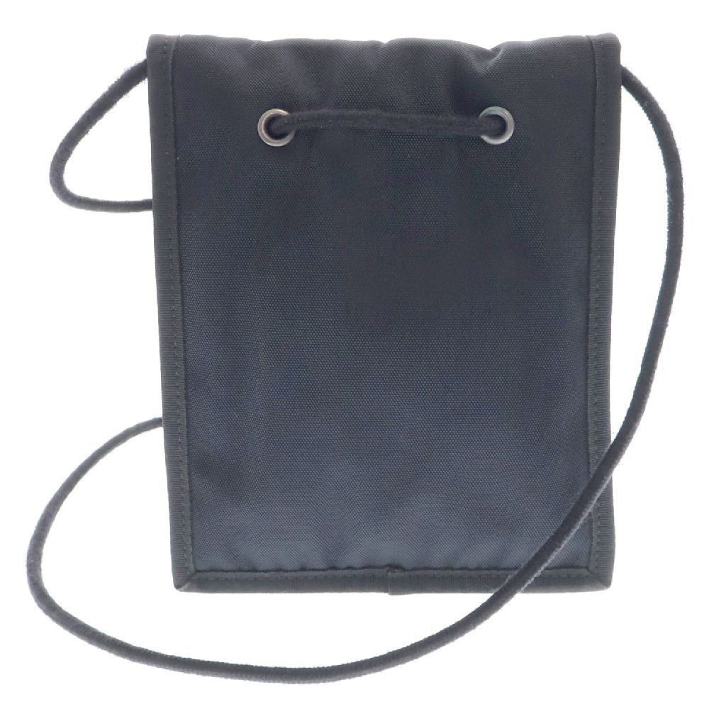 極美品バレンシアガエクスプローラー ショルダーポーチロゴブラック