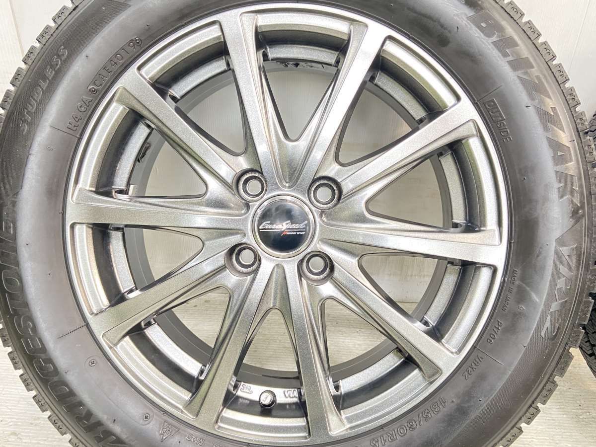ブリヂストンブリザック15in ユーロスピード スパイダー 185/60R15 ブリヂストンブリザック15in ユーロスピード スパイダー 185