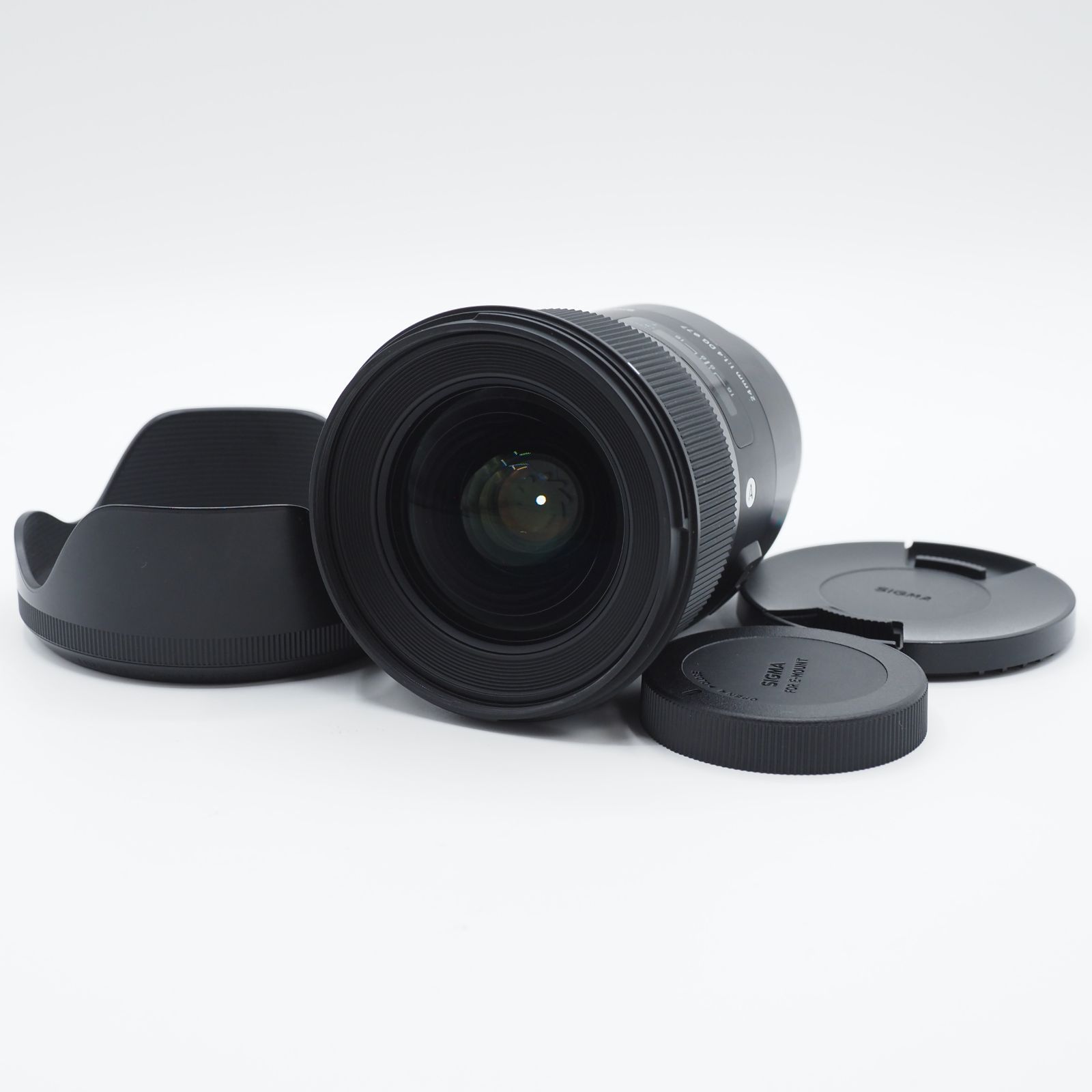 ☆極上品・フード付き☆ SIGMA シグマ 単焦点広角レンズ 24mm F1.4 DG 