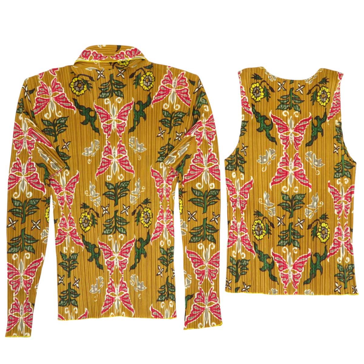 プリーツプリーズ ウェスタン バタフライ アンサンブル PP92-JK025 レディース マスタード 他 PLEATS PLEASE アパレル 小物