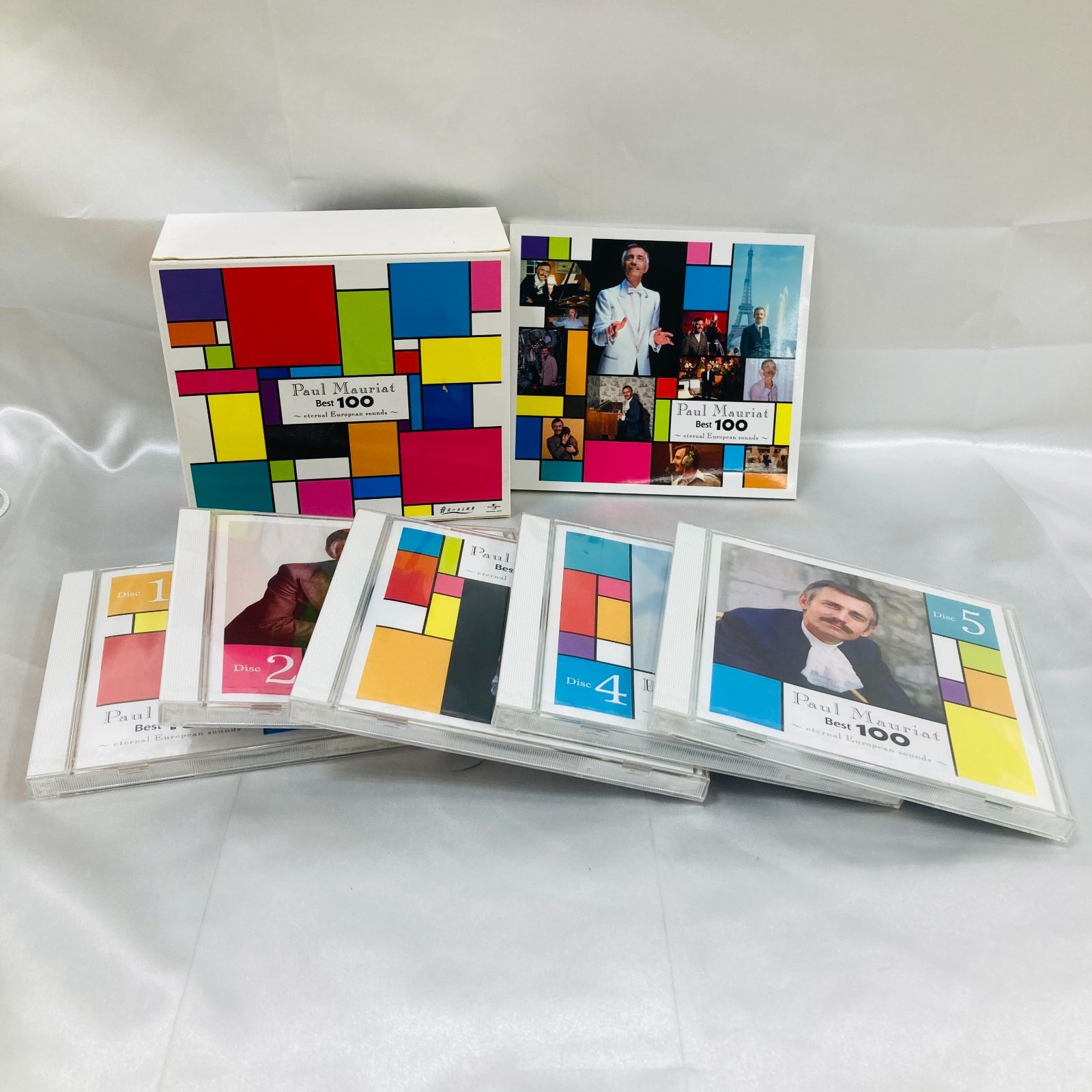 新品未開封ポール・モーリア Best 100 5枚組永遠のヨーロピアン・サウンズ A【未開封】Paul Mauriat ポール・モーリア Best 100 5枚組 CD 永遠の