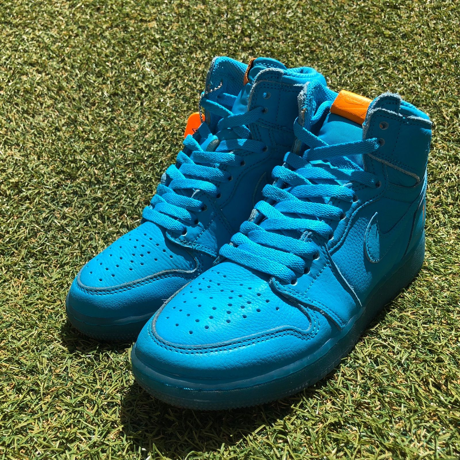 美品23.5 NIKE AJ1ナイキ エアジョーダン1 ゲータレード HT488