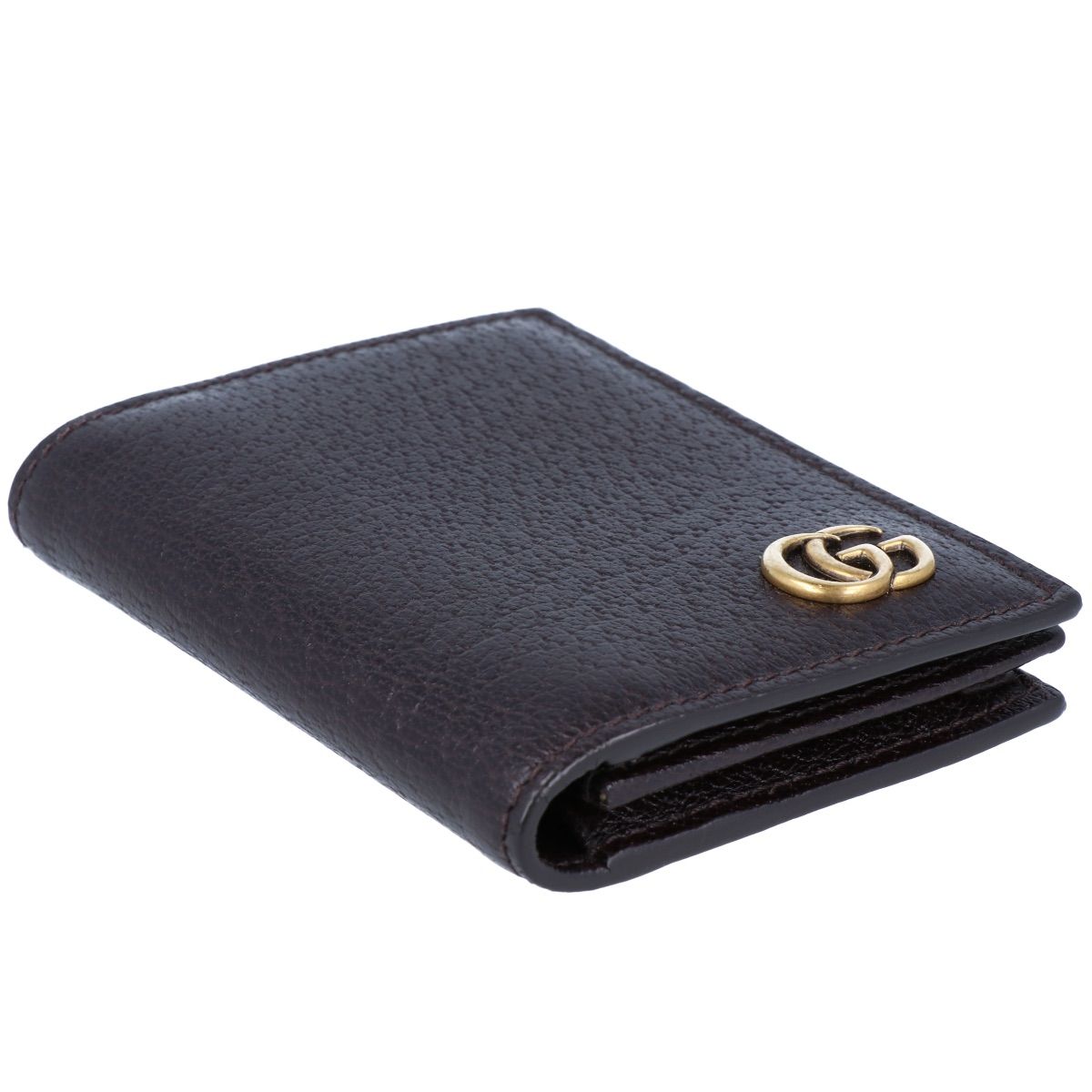 GUCCI】グッチ GGマーモント ダブルG カードケース 428737 レザー
