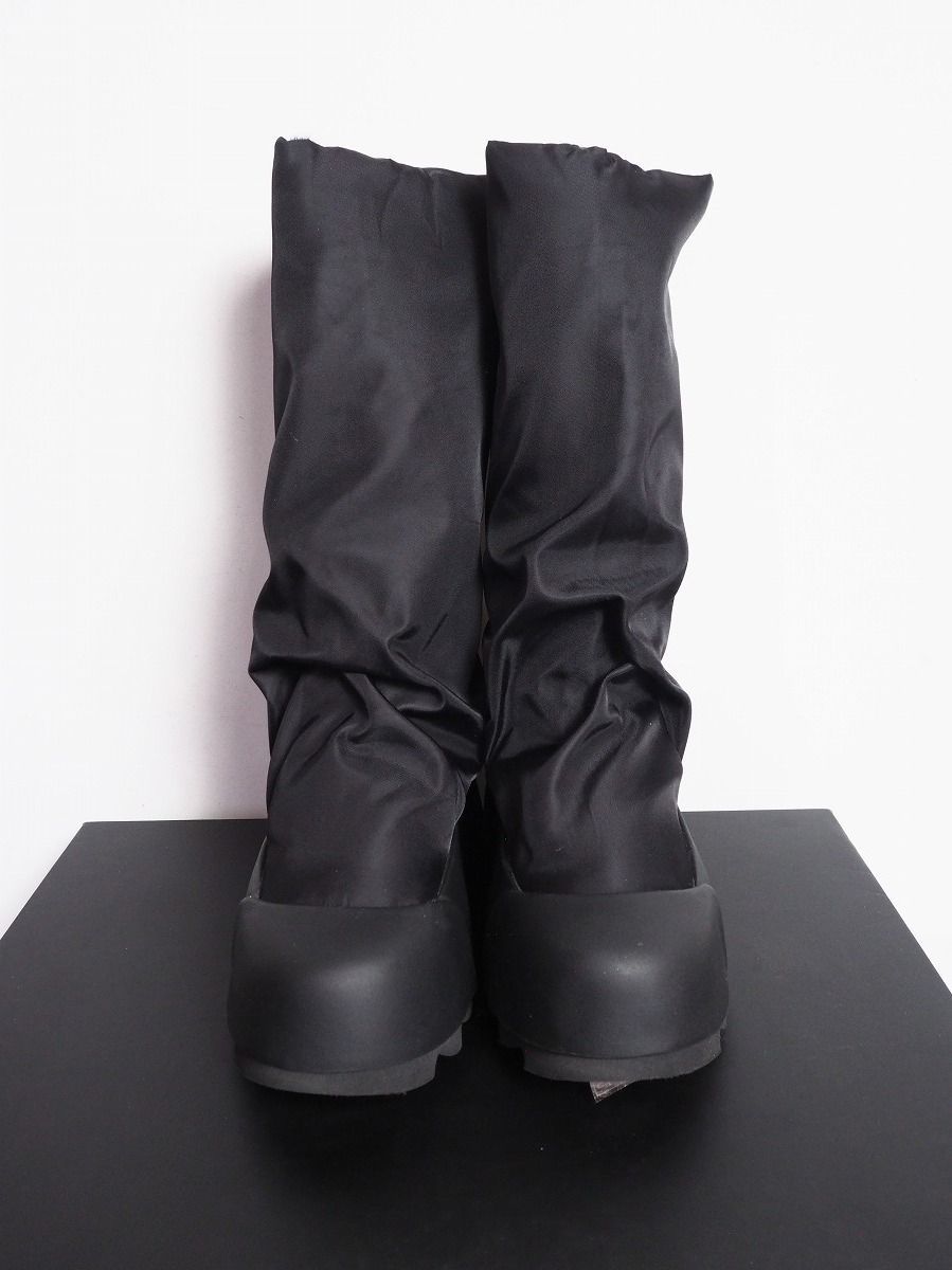 23AW United Nudeユナイテッド ヌード Polar Boot II ポーラー ロング スノー ブーツ インナーファー ブラック サイズ38 黒 517P 2