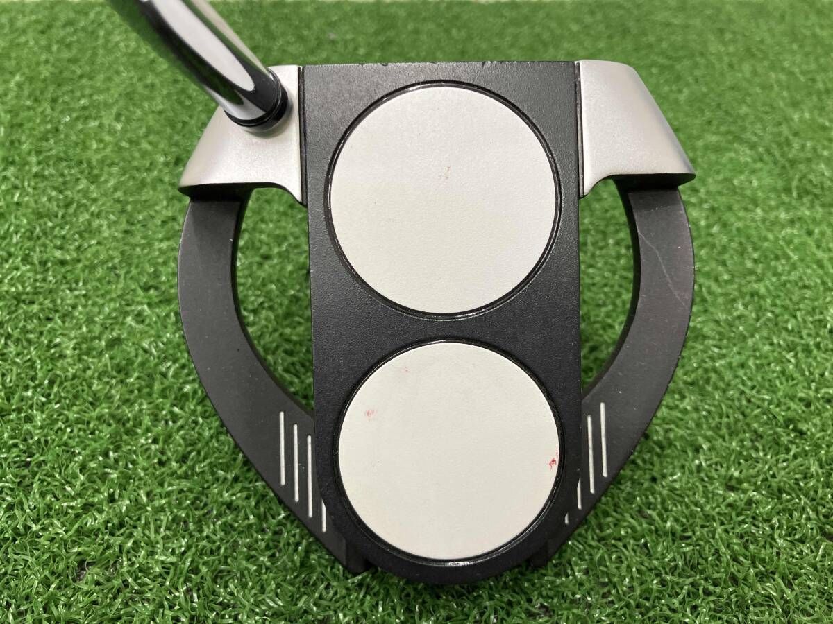 パター Callaway Odyssey STROKE LAB 2-BALL FANG 男性右利き キャロウェイ オデッセイ ストローク ラボ2ボール