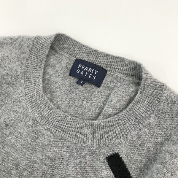 パーリーゲイツ カシミアニット 0 サイズ：0 PEARLY GATES パーリー