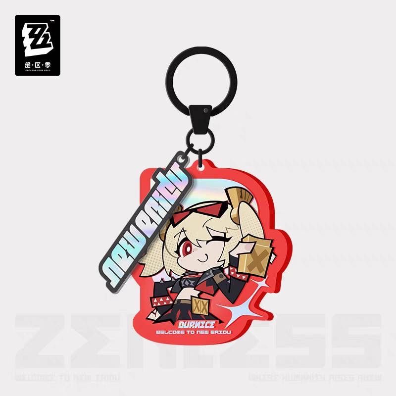 公式正規品 アクリルキーホルダー ちびキャラ ライト バーニス