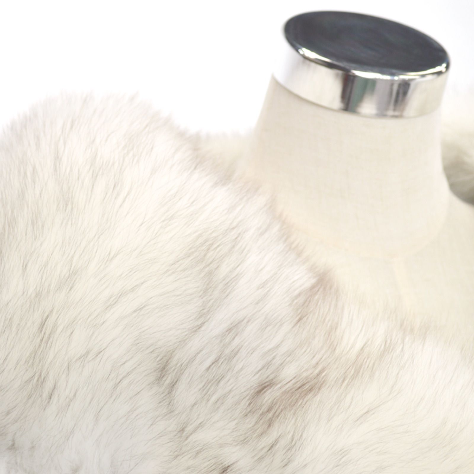 新品》振袖用 ブルー フォックス ファーショール SAGA FURS 天然 和装 