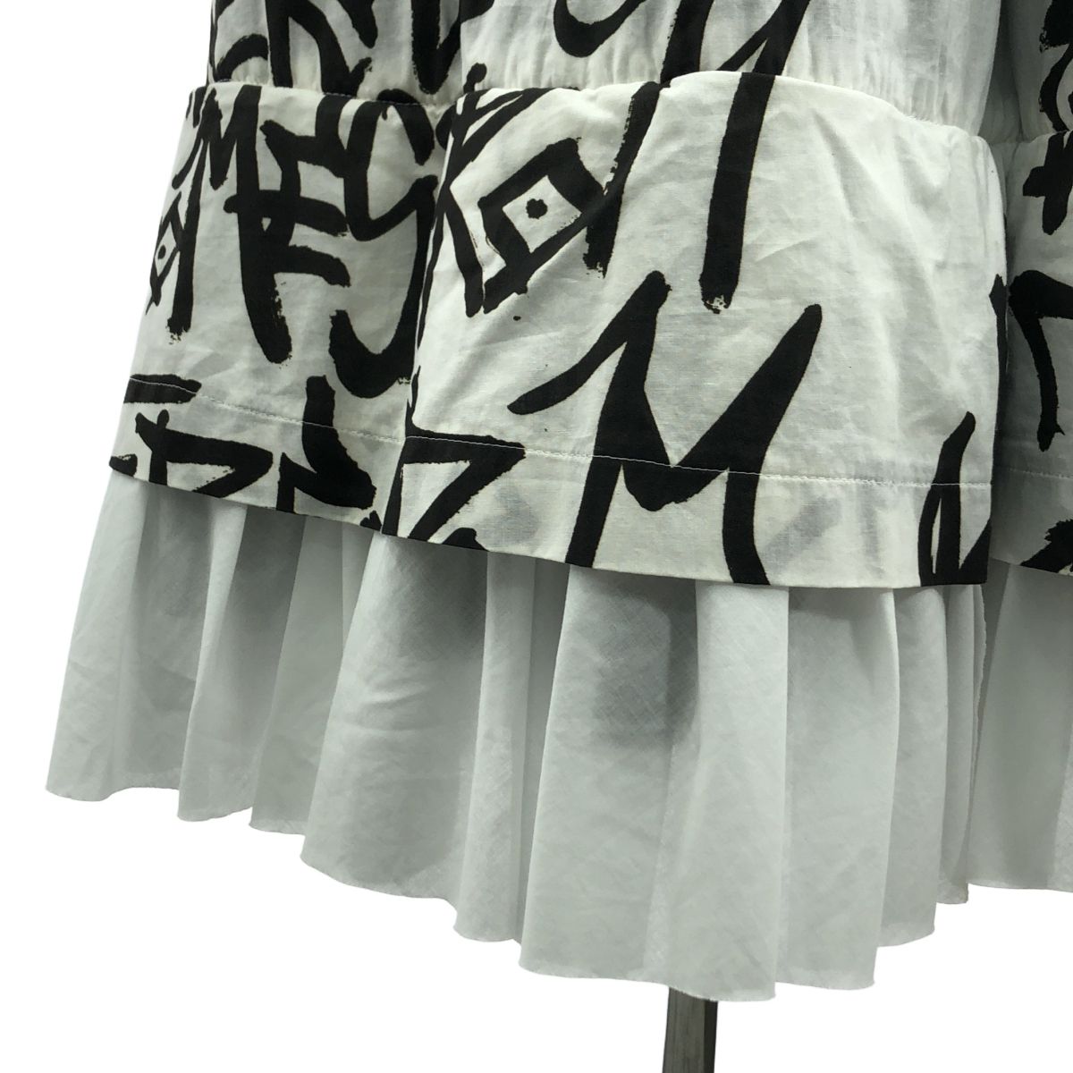 美品】 COMME des GARCONS / コムデギャルソン | 2021AW | 総柄 フリル  