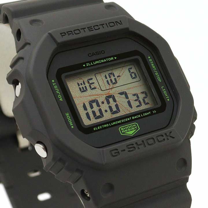 CASIO Gショック DW-5600MNT-1 海外モデル メンズ 腕時計 YOSHIROTTENデザイン ジーショック ウレタン デジタル 時計 カシオ メンズ G-SHOCK 5600 g-shock