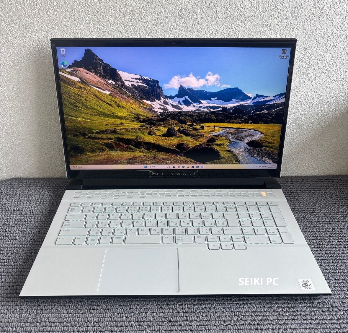 Alienware m17 R3 i7-10750Hメモリ32GB SSD 256GB 純正AC付き Win11
