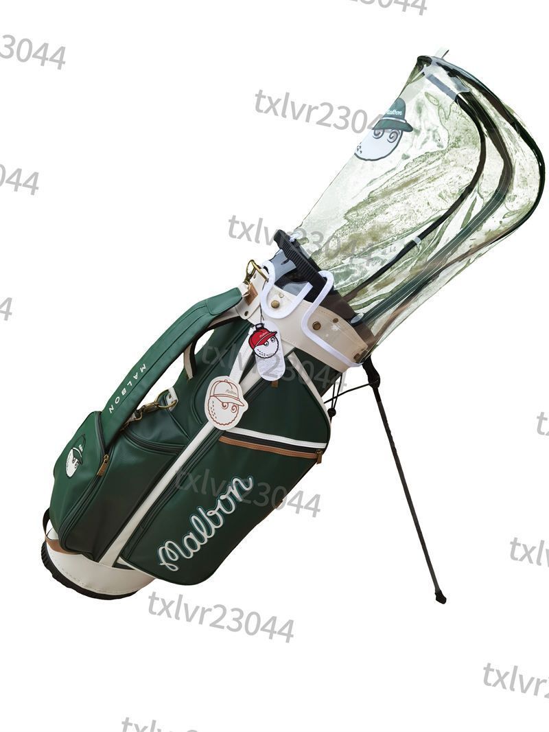 Malbon Golf マルボン ゴルフ キャディバッグ ゴルフバッグ PU Malbon