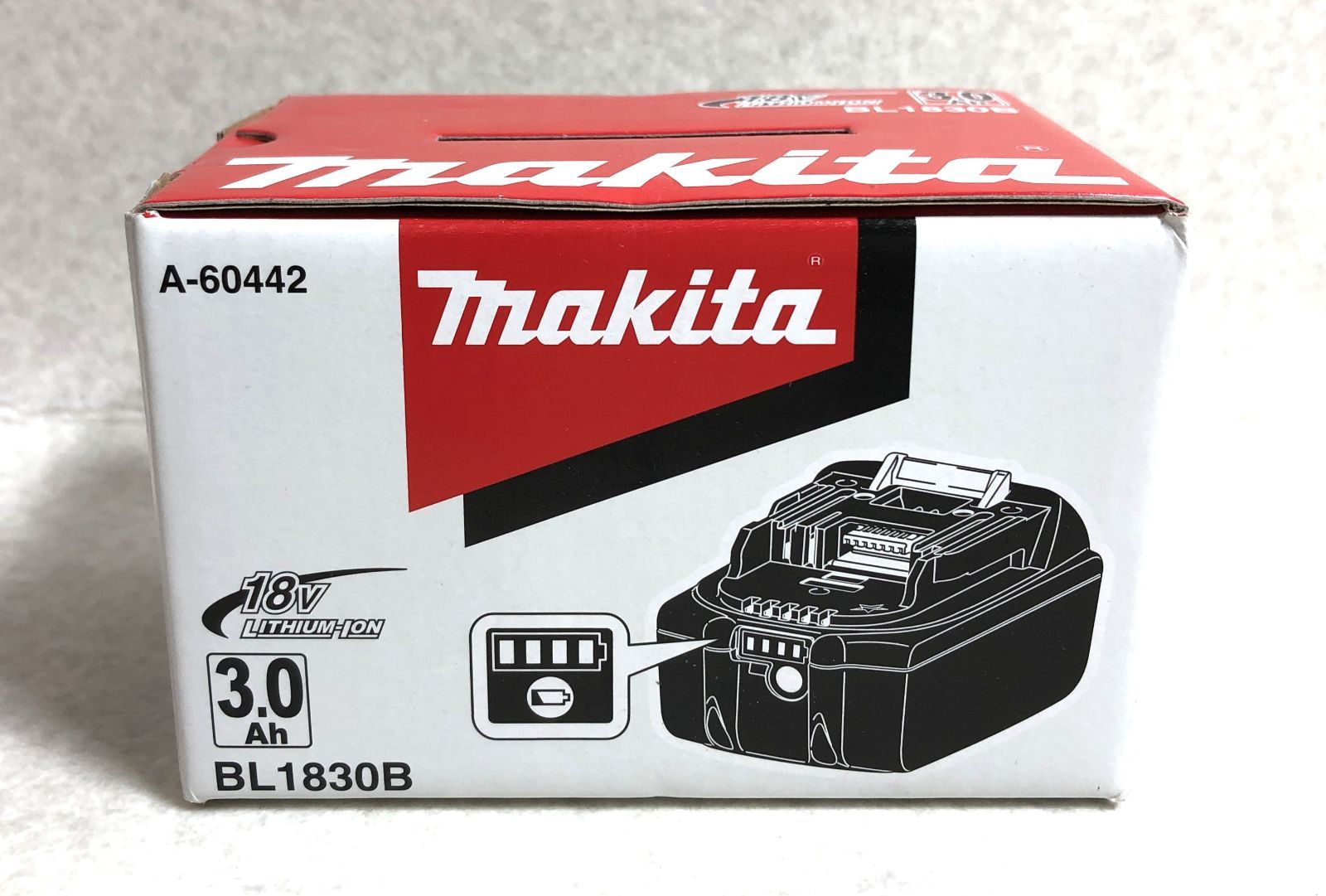 マキタ(makita) BL1830B リチウムイオンバッテリー 18V/3.0Ah 2個