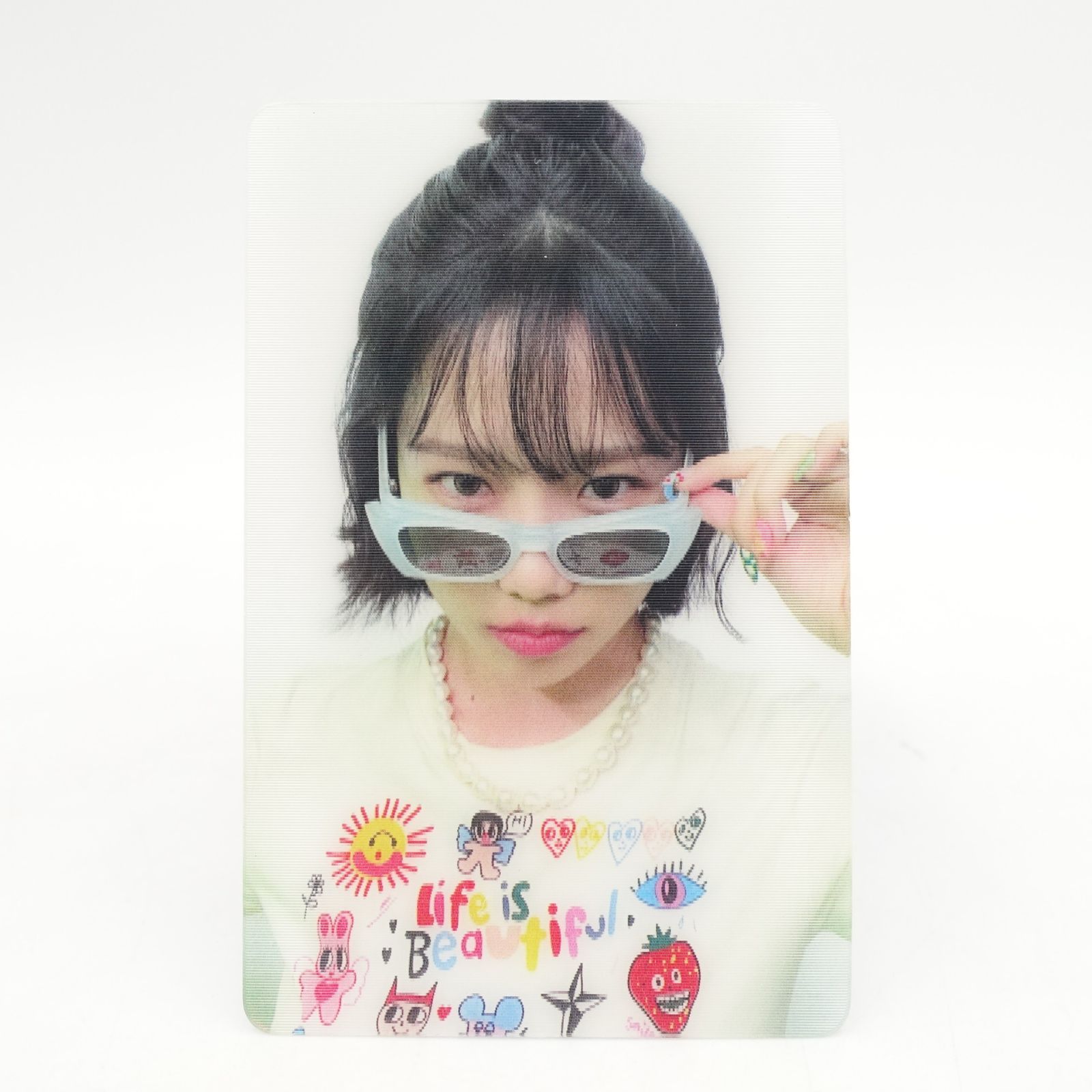 チョユリ joyuri glassy トレカ JOYURI ユリ GLASSY レンチキュラー トレカ フォト カード 1st