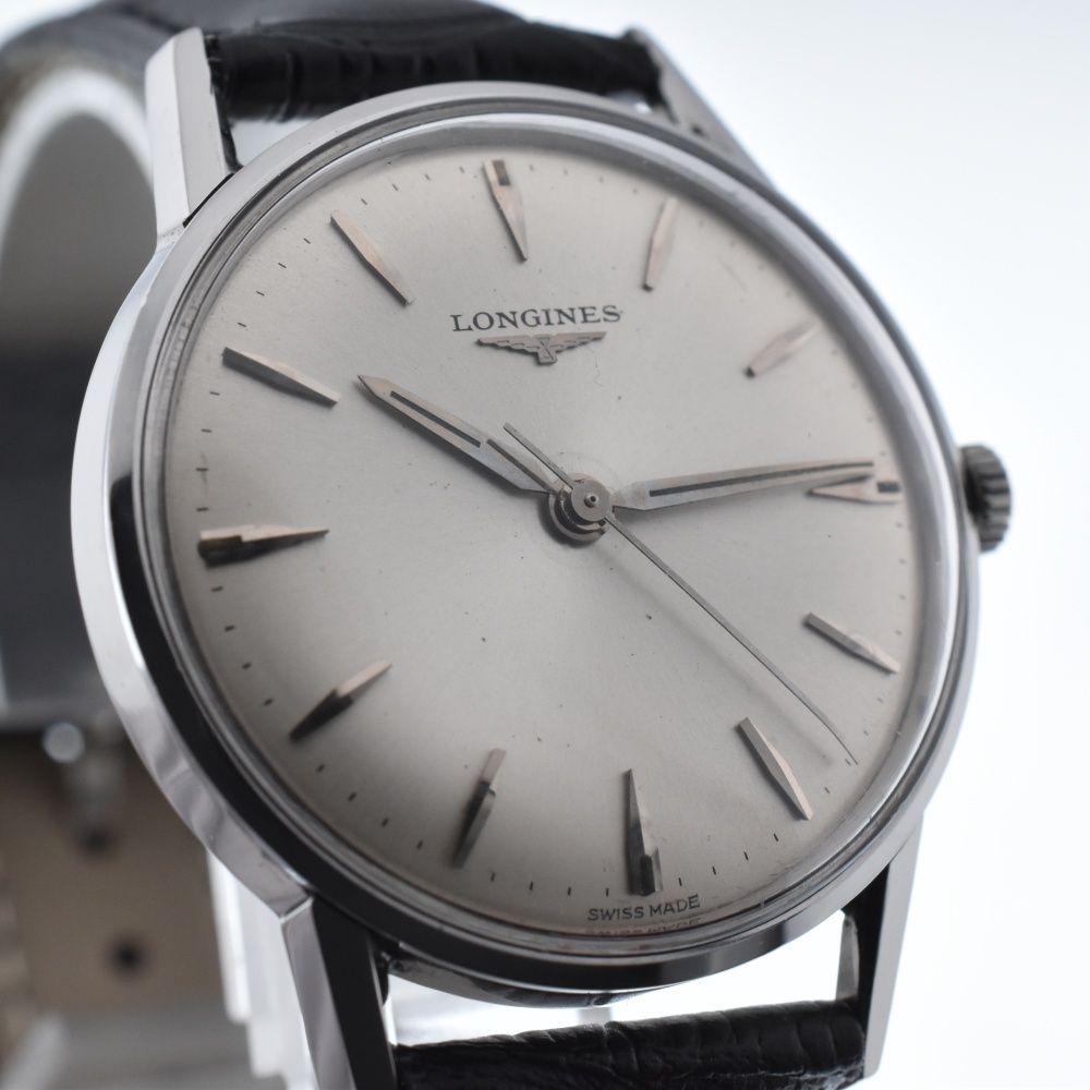 LONGINES ヴィンテージ　手巻き時計 ☆国内OH済☆ロンジン LONGINES 動作良好 手巻き メンズ腕時計