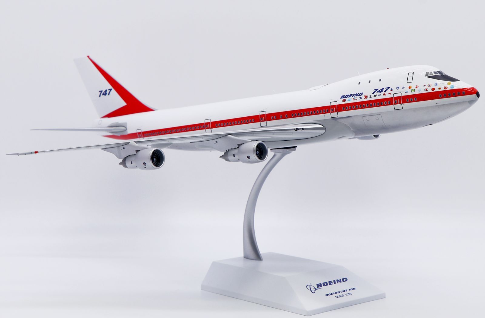 Jcwings ボーイング 747-100 ハウスカラー N7470 1/200 KJ-B741