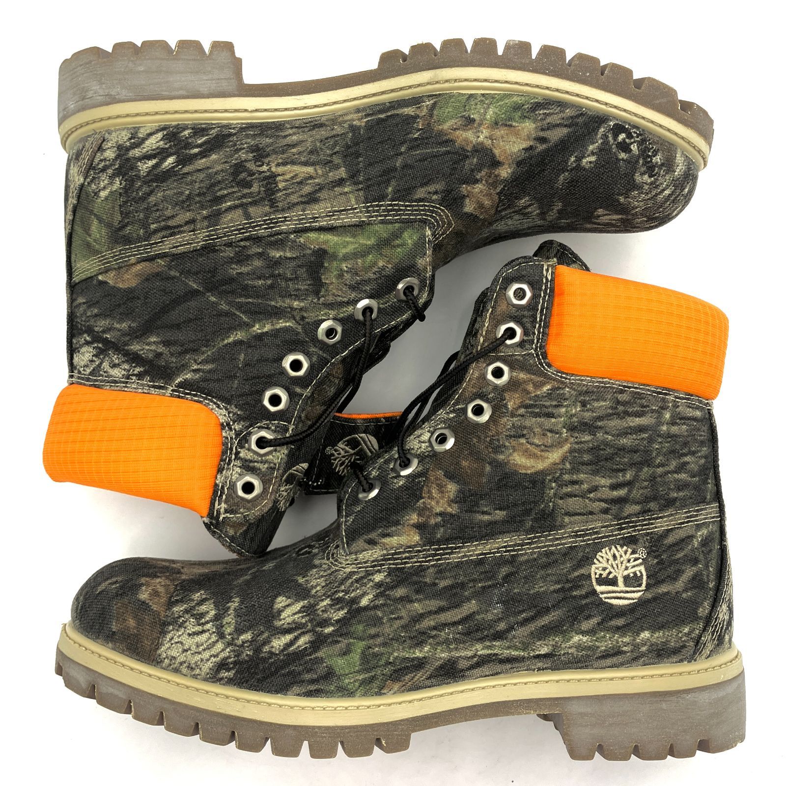 ぴ*ん様 Timberland ティンバーランド リアルツリー ブーツ コラボ Timberland×MOSSY OAK ティンバーランド×モッシーオーク リアル