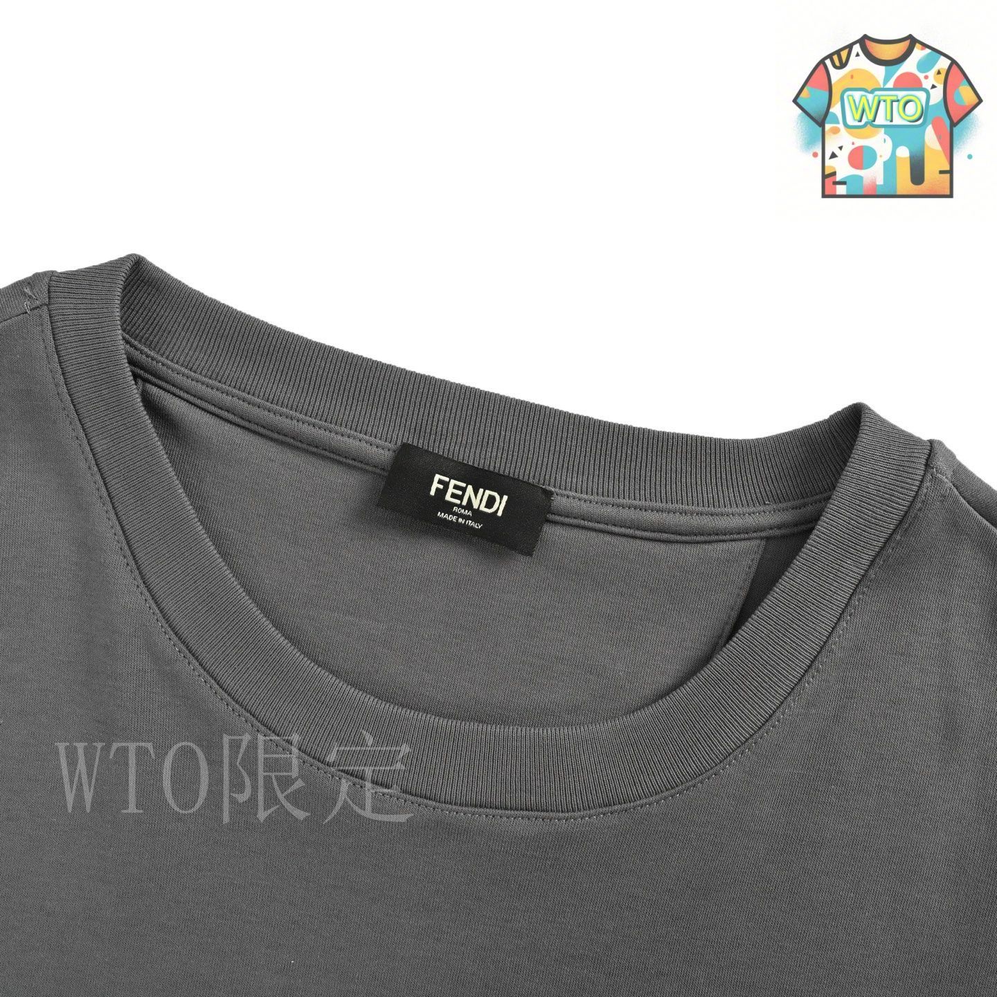 【FENDI】バンダナ プリント ポケット Tシャツ バンダナプリント 切り替え 2WAY Tシャツ（98-49TK35-205