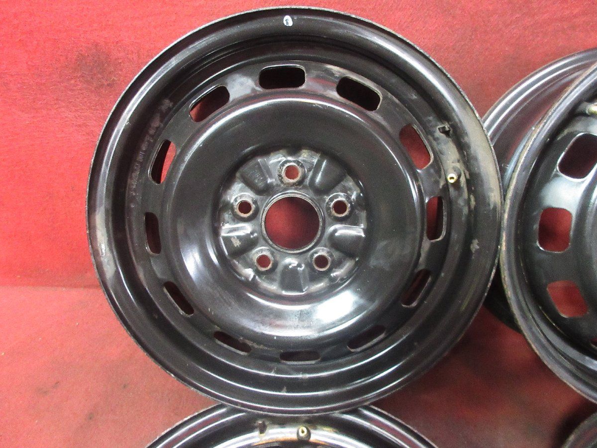 スチール ホイール 4本 トヨタ 14 5 5穴 PCD 100 45 ハブ径 54 カルディナ アリオン プレミオ カリーナ アルデオ等 51211 H L