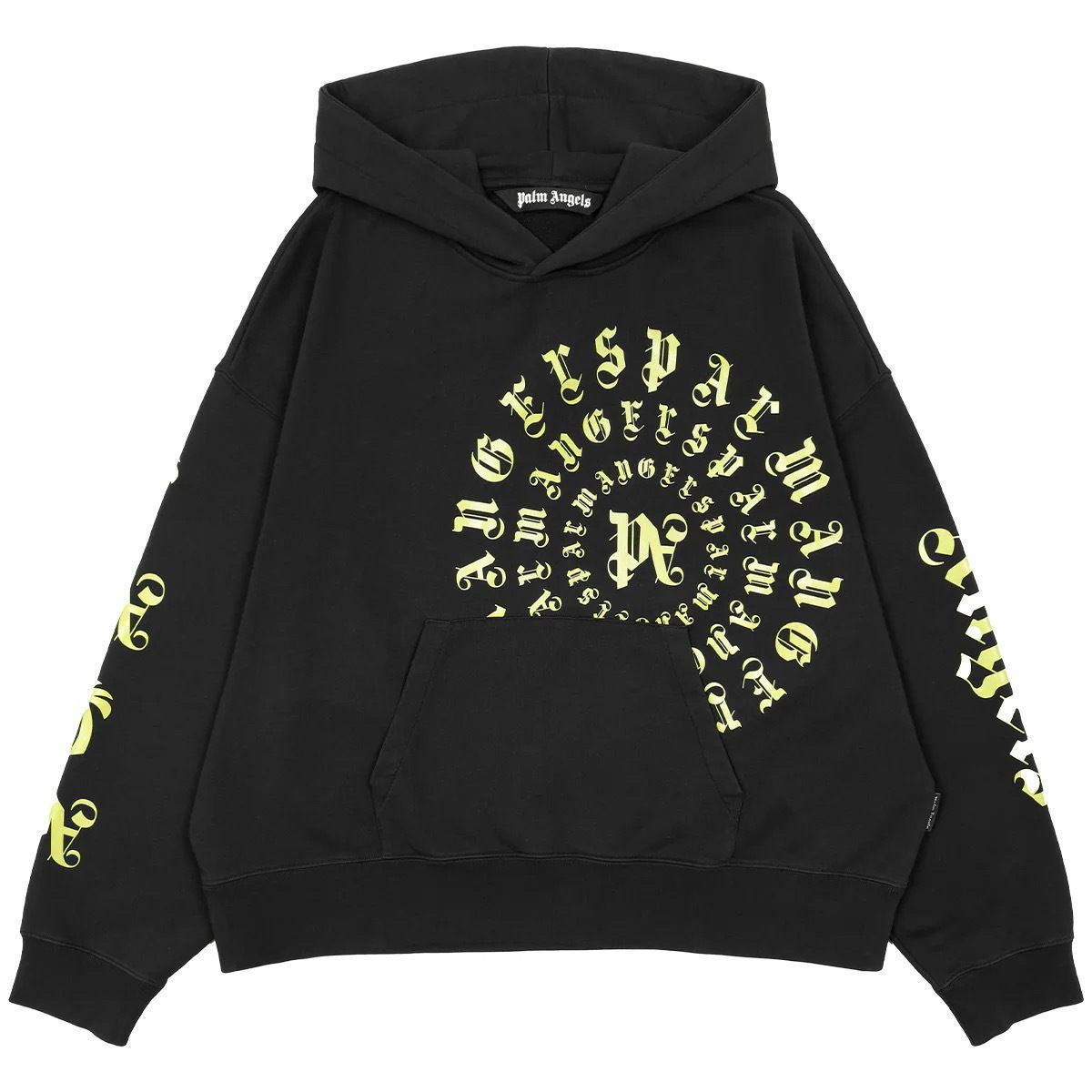 Palm Angels スケルトンプリント パーカー ブラック Palm Angels スケルトンプリント パーカー ブラック Palm Angels