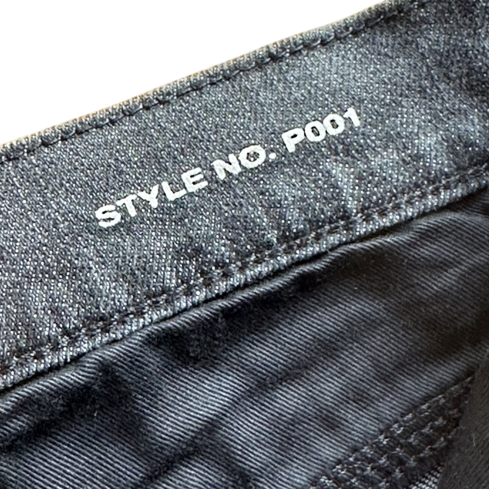PURPLE BRAND パープルブランド P001 ブラック ペイント クラッシュ 