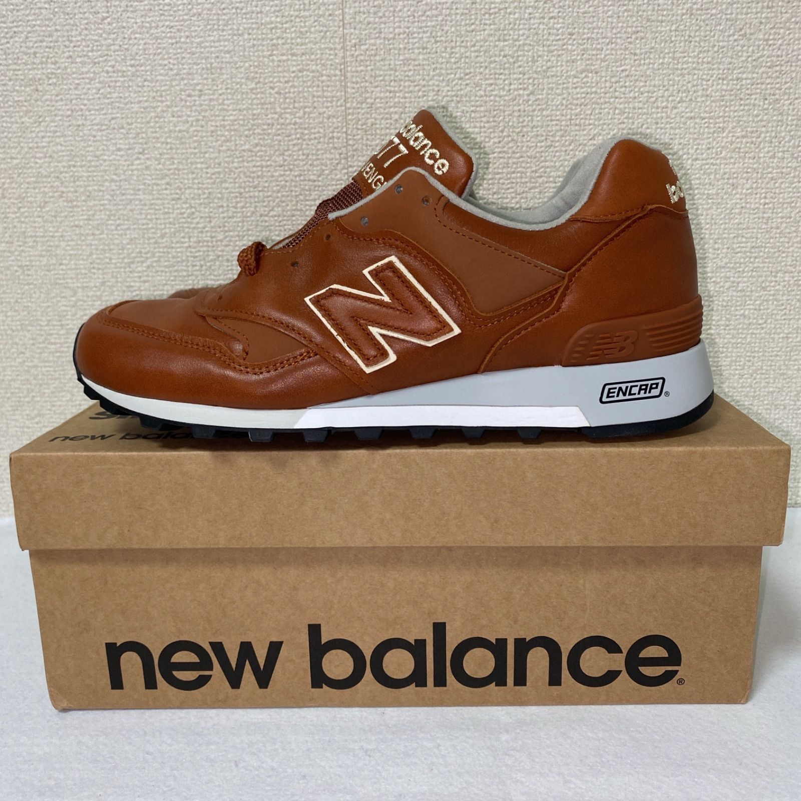 います】 New Balance - ニューバランス NEW BALANCE M577TAN 本革