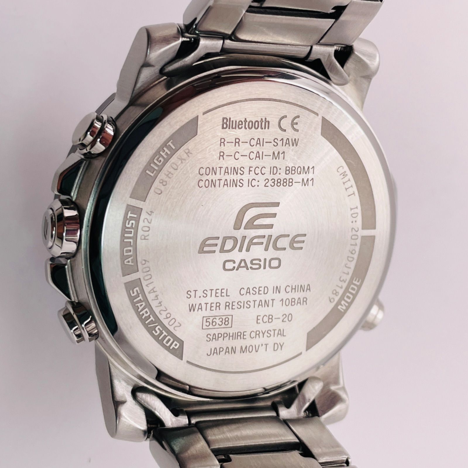 T592）美品 正常稼動 CASIO カシオ Bluetooth EDIFICE エディフィス 