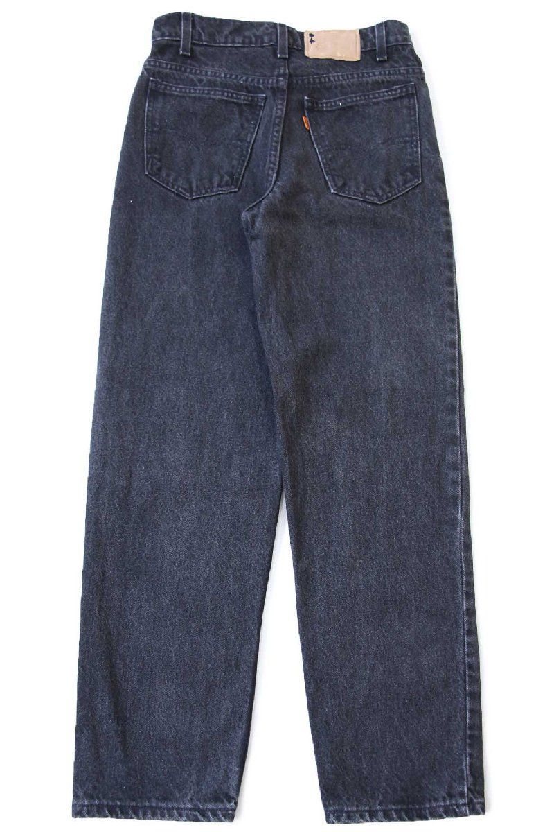 90s メキシコ製 Levi'sリーバイス 550 ブラック デニムパンツ W27 L28