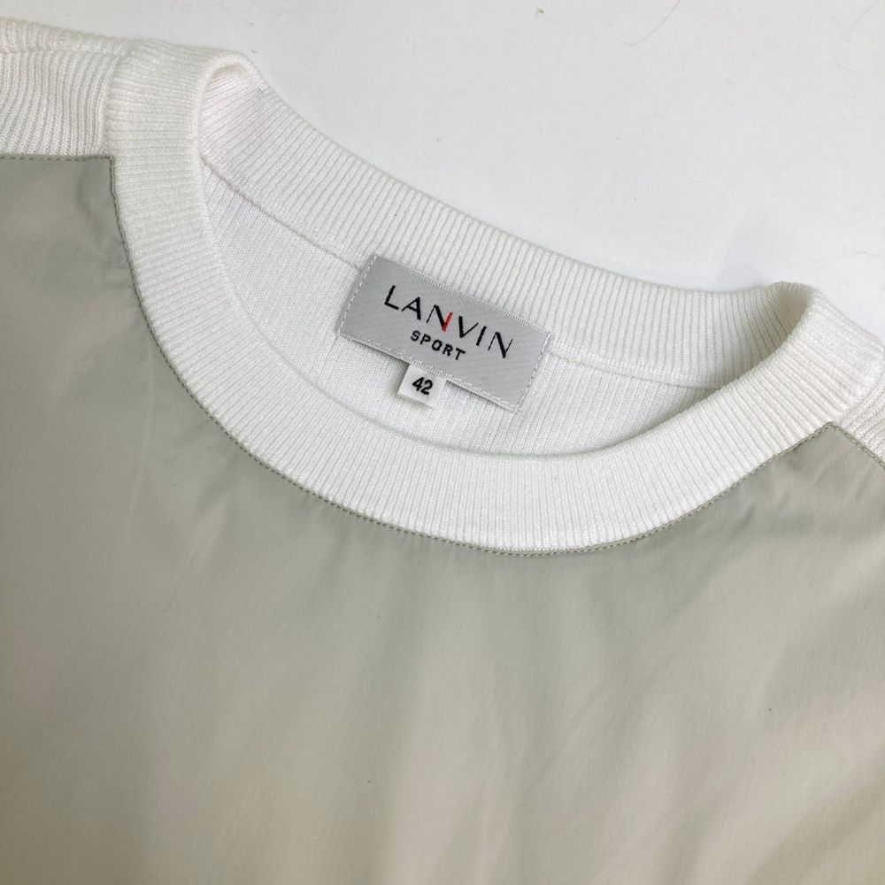 LANVIN SPORT 公式 ランバン スポール クルーネックセーター