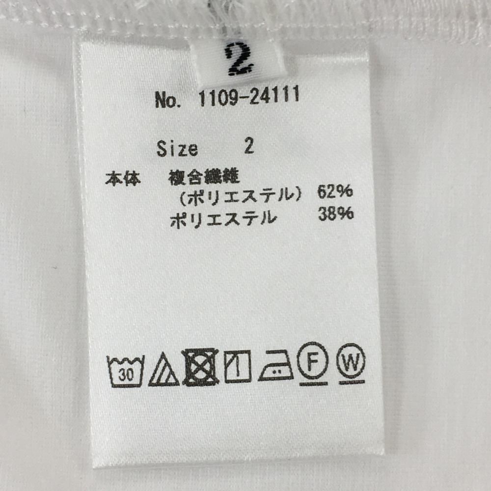 新品】CPG ノースリーブハイネックシャツ 白×黒 立体ロゴ ネック