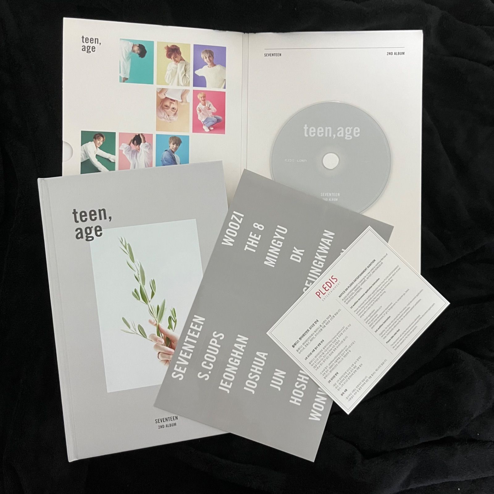 SEVENTEEN セブチ アルバム TeenAge 全形態 楽天市場】SEVENTEEN セブンティーン TEEN, AGE / 2ND ALBUM 4種