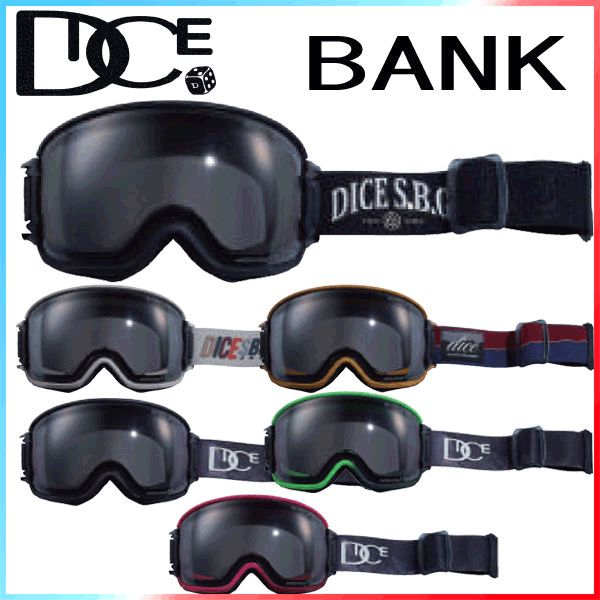 24-25 DICE/ダイス BANK バンク メンズ レディース ゴーグル 24-25 DICE/ダイス BANK バンク メンズ レディース ゴーグル