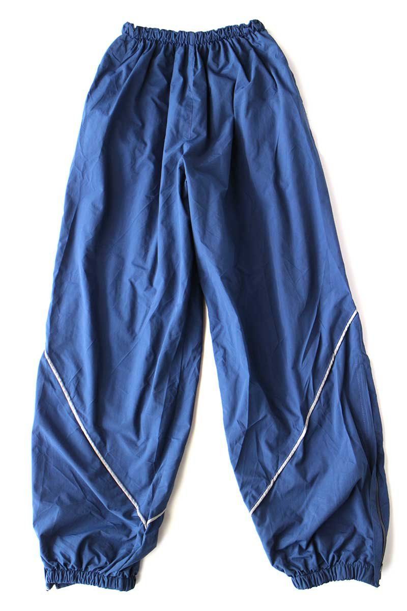 00s 米軍 U.S.AIR FORCE PTU トレーニング ナイロンパンツ 紺 XS/R☆52