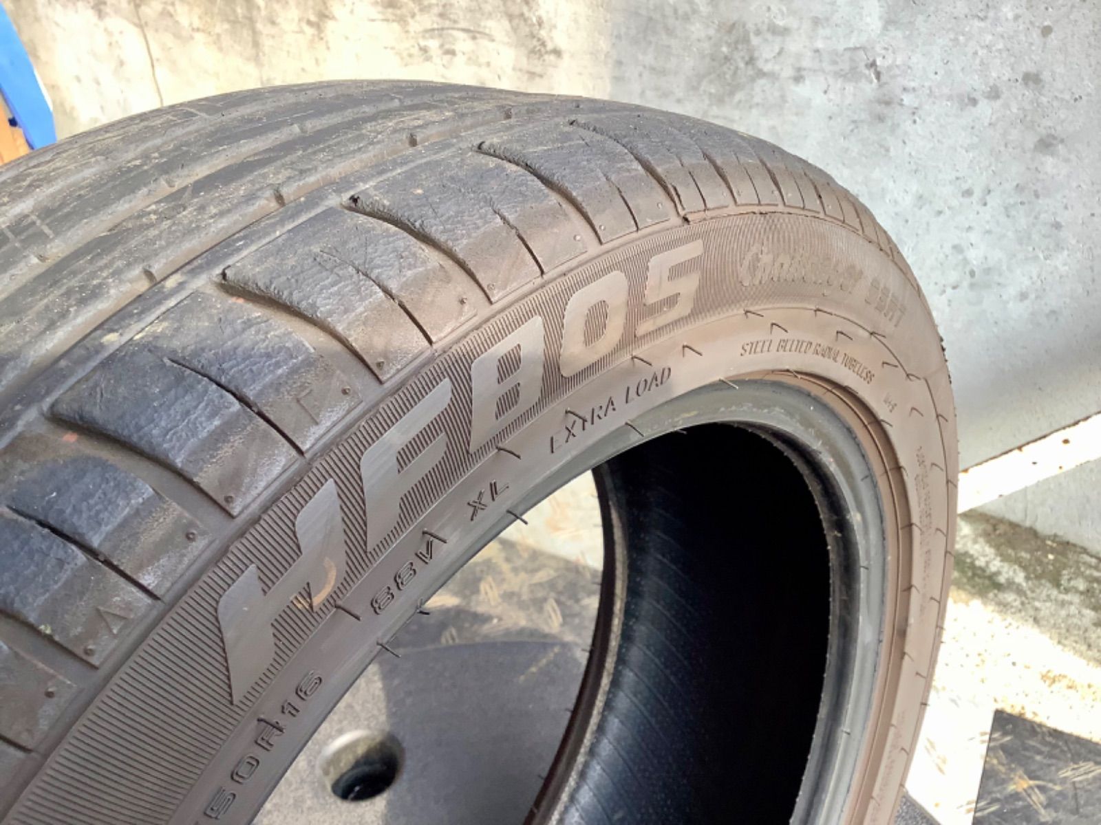 送料込み］195/50R16 HIFLY HF805 ハイフライ 中古タイヤ4本セット 
