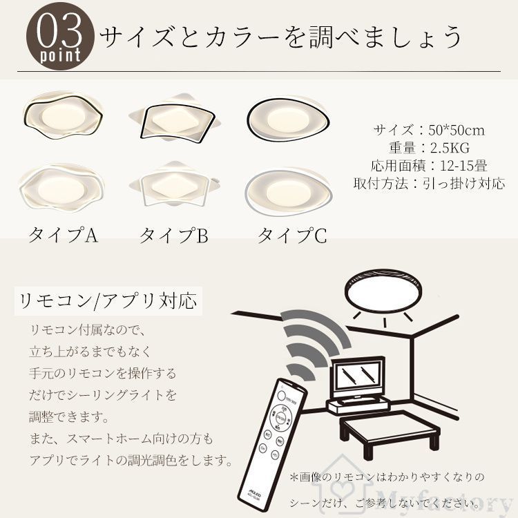 省エネ シーリング照明