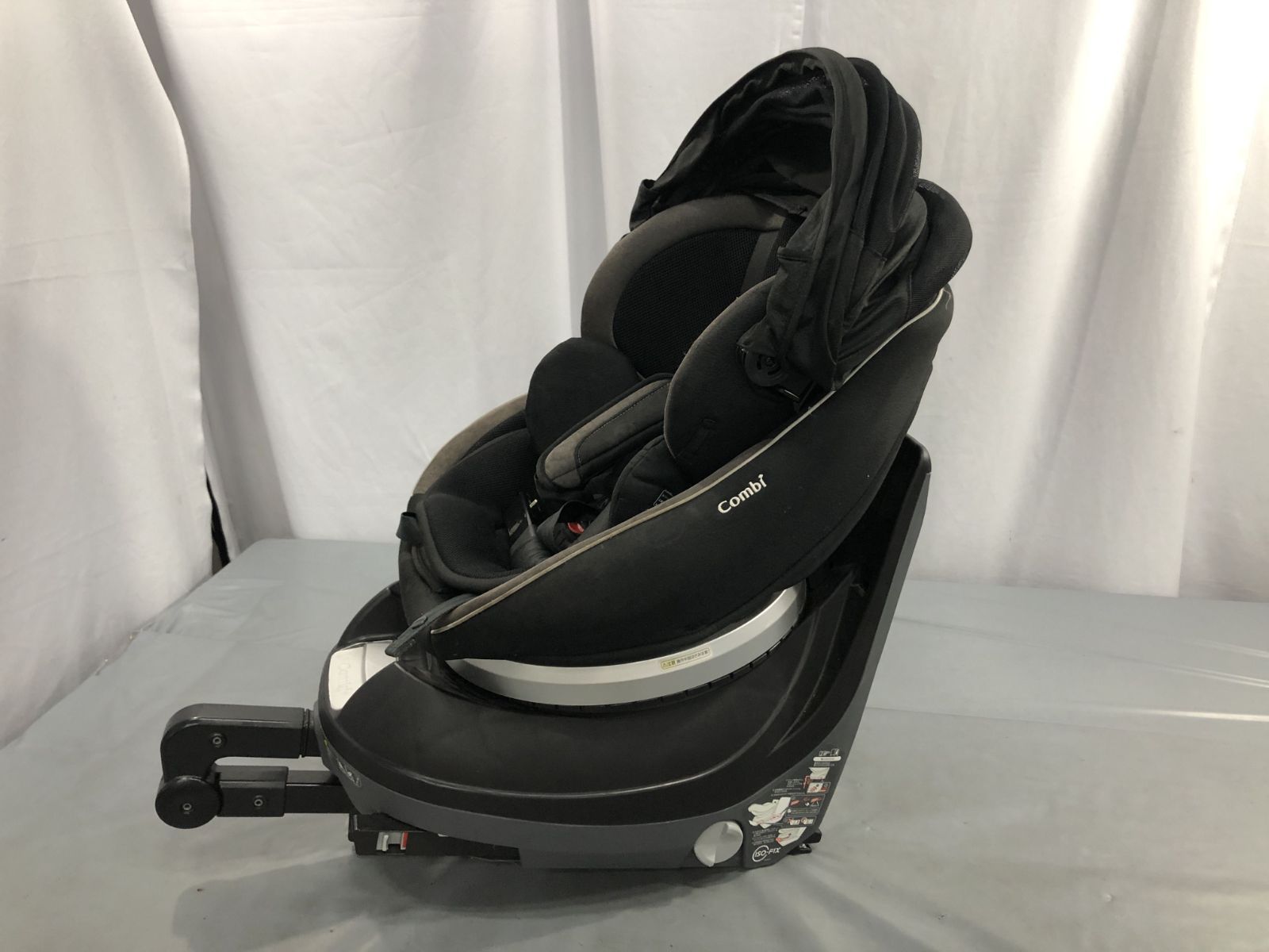 フェミニン Combi チャイルドシート CC-UID 黒 茶 ブラック ブラウン