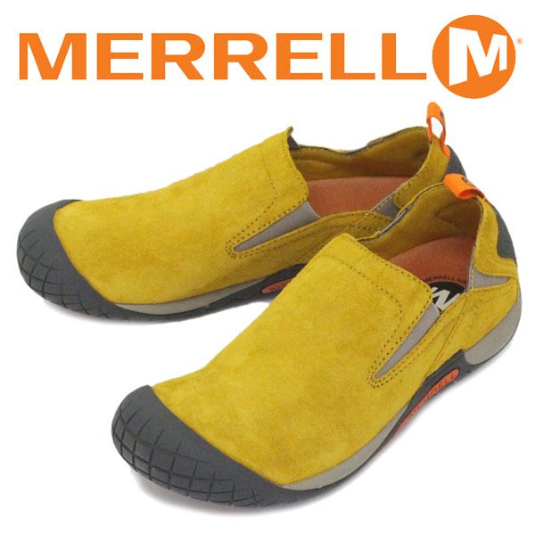 MERRELL (メレル) J66337 Pathway Moc パスウェイモック スエードレザーシューズ Honey MRL039 mrl 約25.0cm