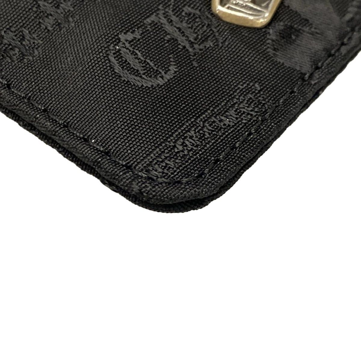 クロムハーツ　カードケース　　美品 Chrome hearts(クロムハーツ) カードケース美品 ダブルサイド 黒
