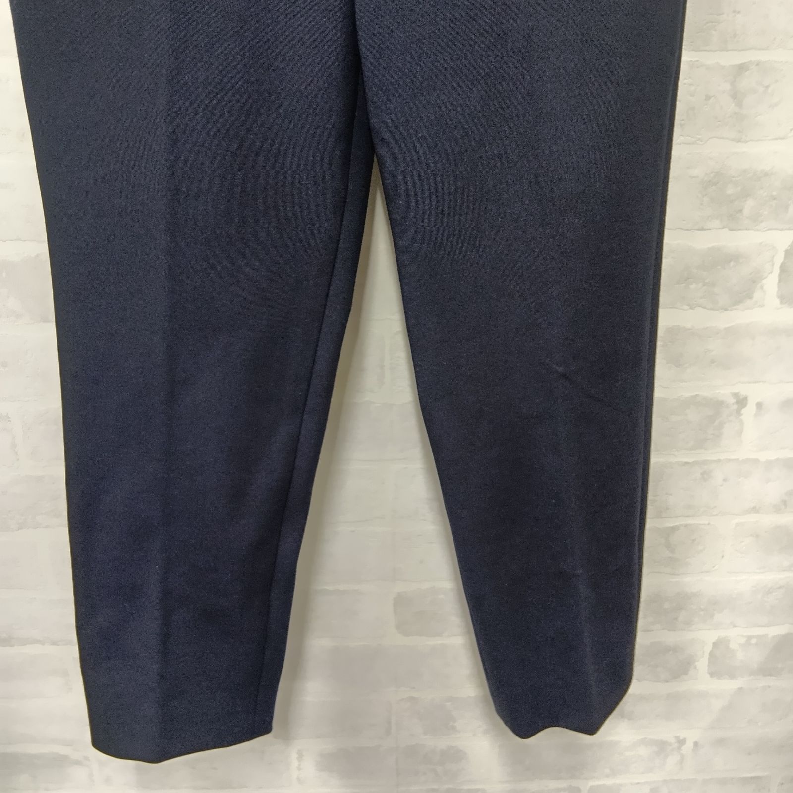【未使用】レリアン パンツ 日本製 13号 タグ付き ネイビー leilian]レリアン パンツ シンプル レディース タグ付き サイズ