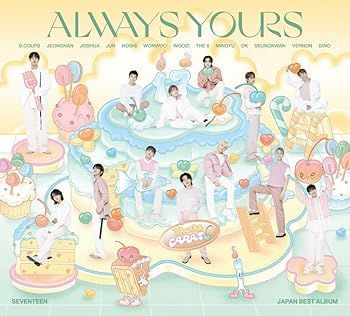 SEVENTEEN Always yours 通常盤 未開封 未使用・未開封品)SEVENTEEN JAPAN BEST ALBUM「ALWAYS YOURS」(初回