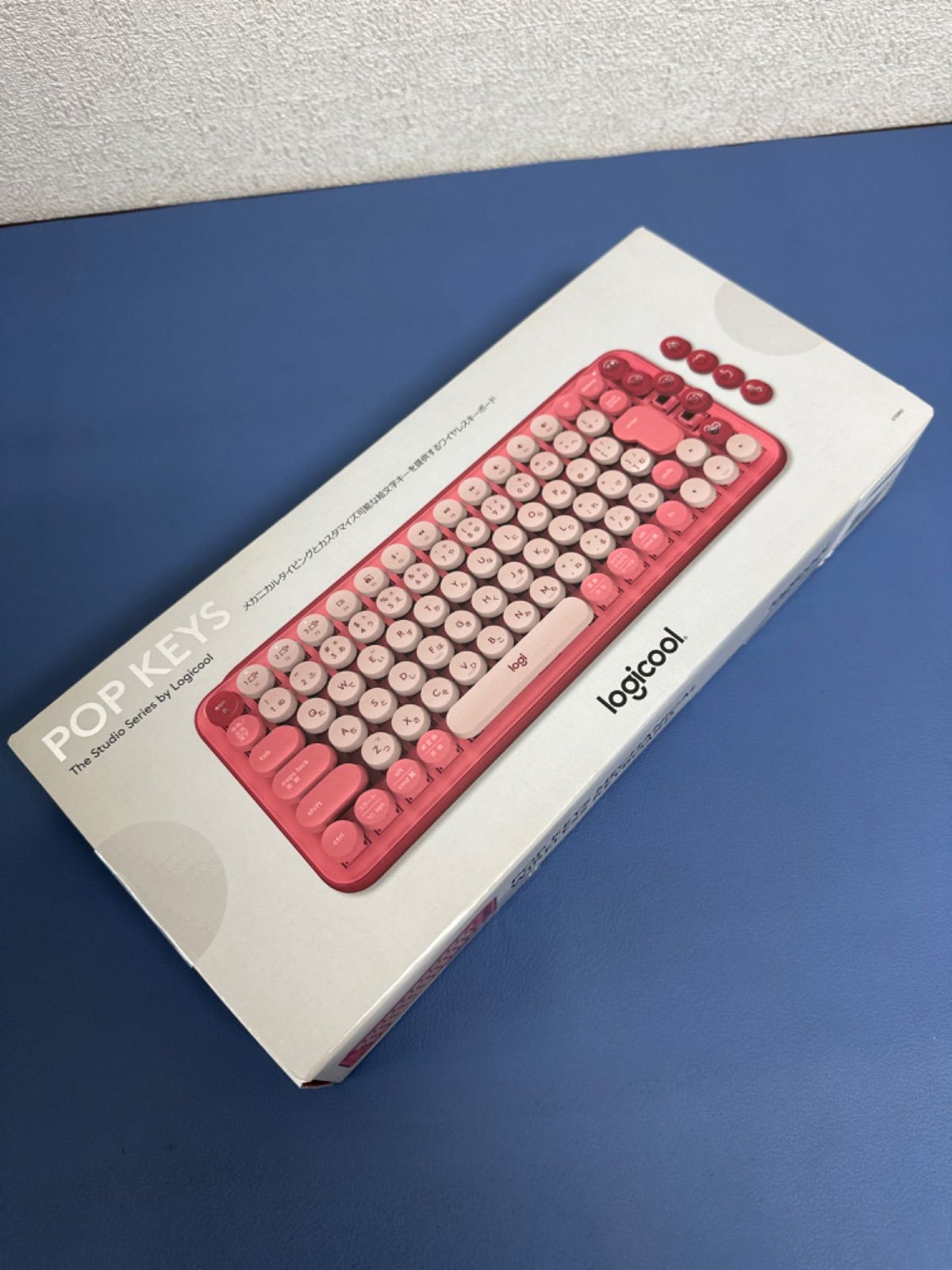 ロジクールPOPKEYSK730ROメカニカルワイヤレスキーボードローズ Amazon.co.jp: ロジクール POP KEYS K730RO メカニカル ワイヤレス